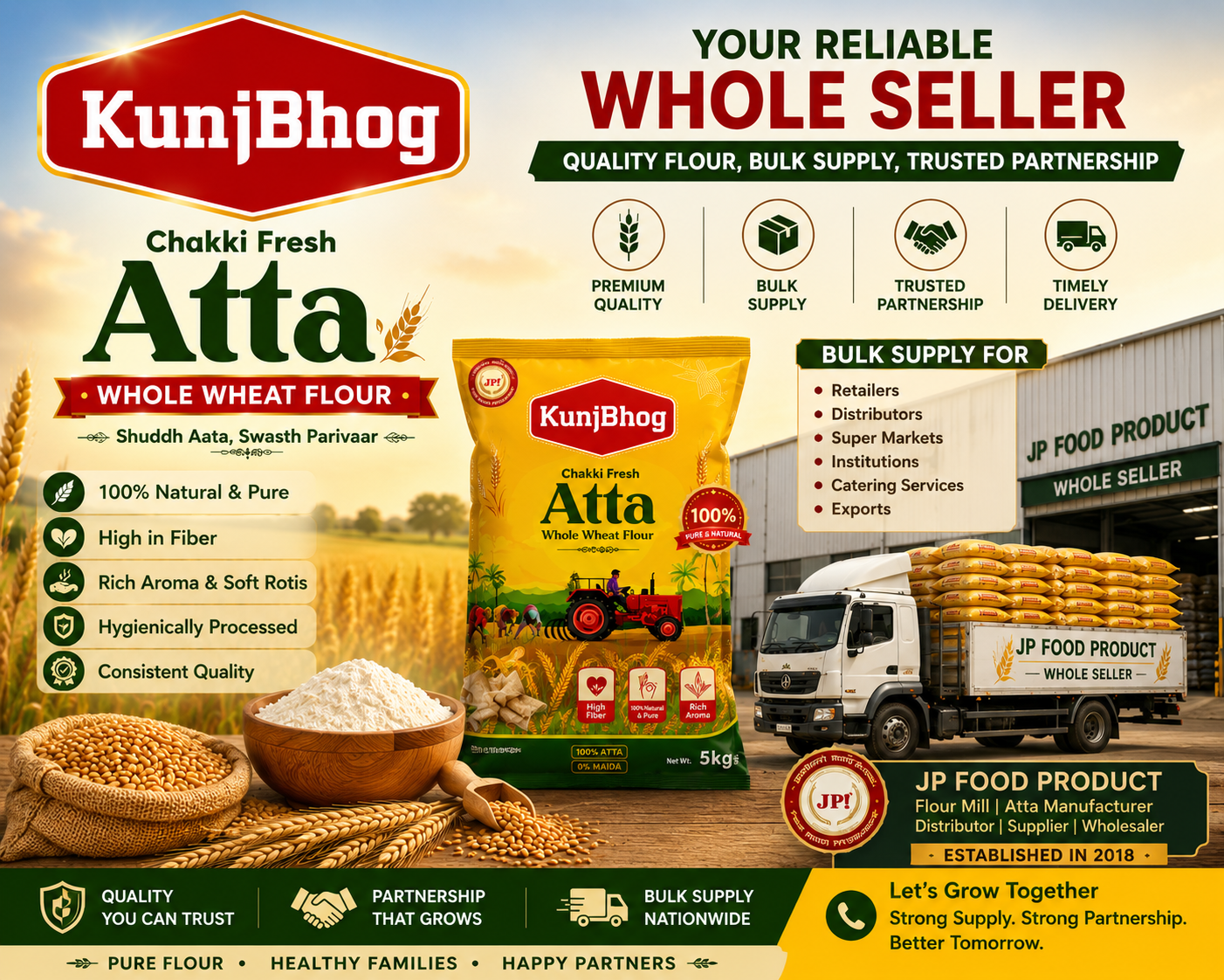 Wheat Flour Wholeseller